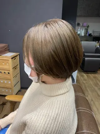 ショート カラー 佐藤 栄輔のヘアスタイル