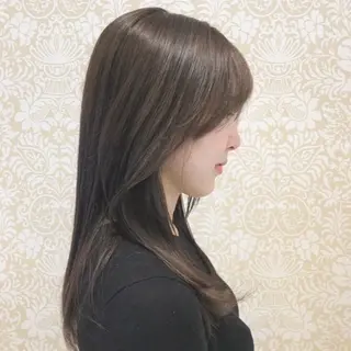 ロング カラー 堀 龍斗のヘアスタイル