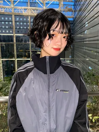 ショート パーマ mai / linoah˚✧のヘアスタイル