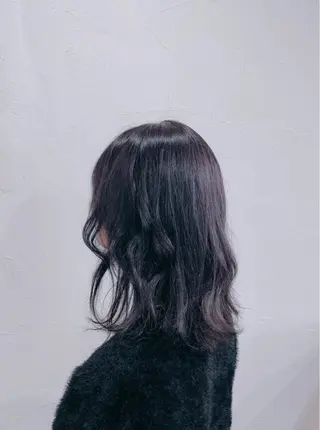ミディアム カラー かんばら りょーいのヘアスタイル