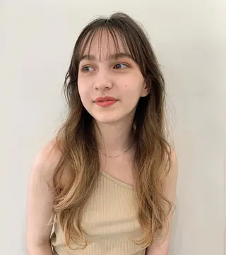 ロング カラー まろやか透明感カラー ♡MANAのヘアスタイル