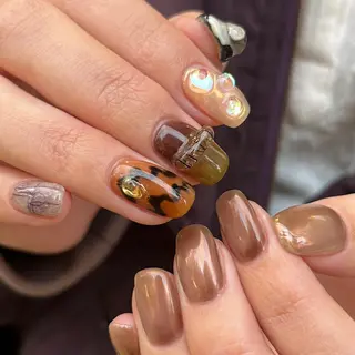 ネイル nail salon O (en)所属・vegh. nail／阿波座のネイルデザイン