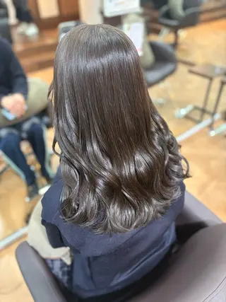 セミロング カラー 🍒Ayana🍒 艶カラー🍒のヘアスタイル