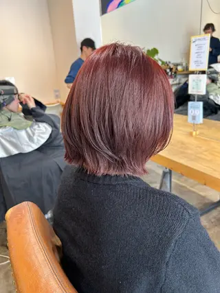 ミディアム ORe'S　HAIR BE GLaD所属・ORe'S HAIR BE　GLaDまなみのヘアスタイル