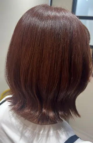 ミディアム カラー 🌈安藤愛/透明感 艶カラー🫧ROWのヘアスタイル