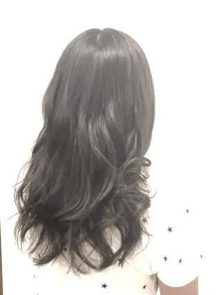 セミロング カラー sharesalon セキケイタのヘアスタイル