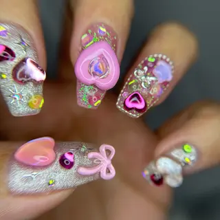 ネイル OKIKA所属・【OKIKA】 らん🦖🌈🧡のマツエク・マツパデザイン