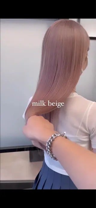 カラー storiiz所属・本田大輝top designerのヘアスタイル