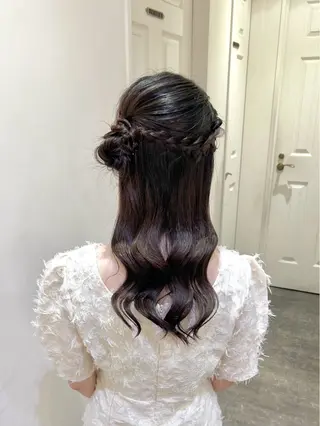 ヘアアレンジ 暖色カラー💞🎀 ゆいのヘアスタイル