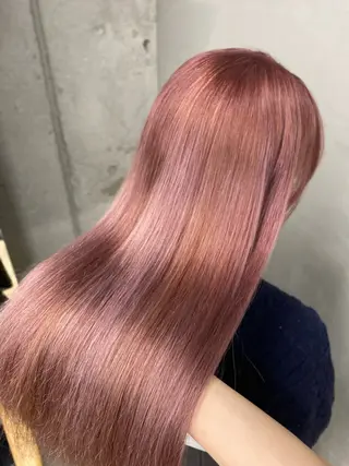 ロング カラー レイヤー/柔色 カラー/SAkiのヘアスタイル