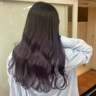 ロング カラー Miyu's所属・juri .のヘアスタイル