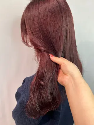 セミロング (h)wim kikoのヘアスタイル