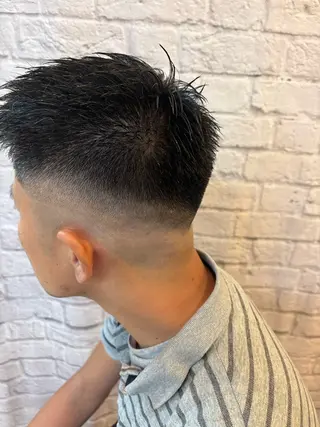 ショート メンズ 💈メンズカット 💈加仲凌也のヘアスタイル