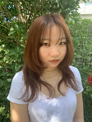 ロング UNU【ユヌ】所属・＊UNU＊ RICOのヘアスタイル