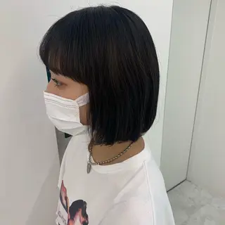 ショート カラー ヘアアレンジ EMANON池袋3rd所属・ナチュラル艶髪 なおき｜池袋美容師のヘアスタイル