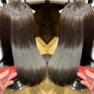 ロング ヘアアレンジ beautism clock所属・韓国風🇰🇷うる艶 レイヤー/海青🫧のヘアスタイル