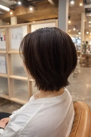 ショート カラー 梅本 淑人のヘアスタイル