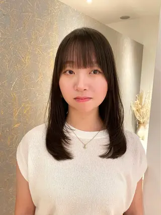 セミロング mire by Luca所属・Haruka /大宮美容室のヘアスタイル