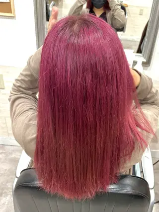 ロング カラー 堀川 希歩のヘアスタイル