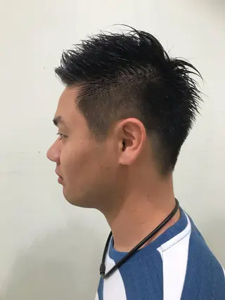 メンズ 三田 豪のヘアスタイル