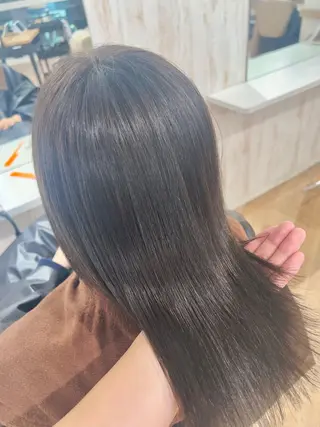 ロング カラー 立川/ブリーチ/ 髪質改善/西川翔真のヘアスタイル