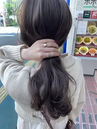 韓国ヘア/レイヤー 顔周りカット/ユキナのヘアスタイル