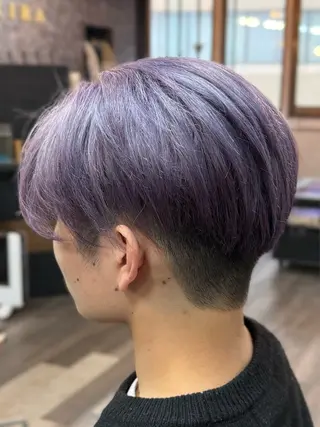 ショート カラー メンズ 井上 武輝のヘアスタイル