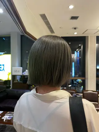 ショート Un ami shibuya所属・平居 舞白のヘアスタイル