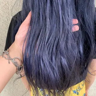 ロング カラー パーマ ヘアアレンジ メンズ キッズ ネイル マツエク・マツパ 架空〜KAQU〜所属・【clan】 NOGAMIのヘアスタイル