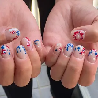 ネイル ゆびノさき茨木店 ニュアンス/アートのネイルデザイン