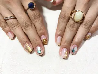 ネイル kiii.__ ✴︎*のネイルデザイン