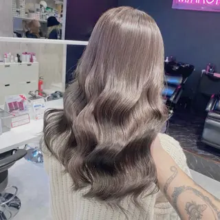 透明感/ 艶ハイトーン/梨桜のヘアスタイル