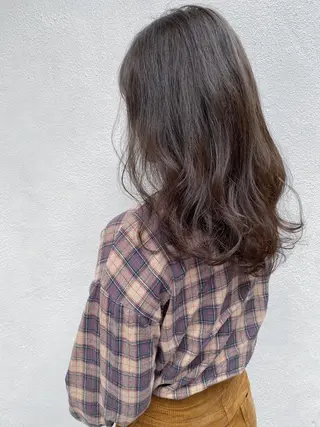 ミディアム カラー SALOWIN三軒茶屋店所属・髪質改善/艶髪 やまなかのヘアスタイル