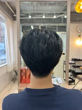 ショート パーマ メンズ SYUYA/パーマ/ マッシュスタイル特化のヘアスタイル