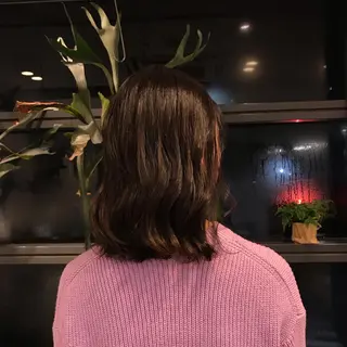 ミディアム 菅原 彩加のヘアスタイル