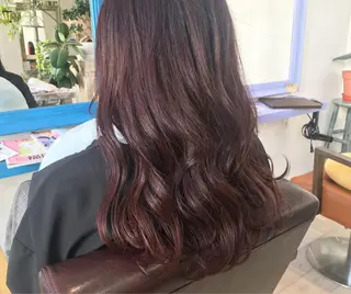 ロング カラー nakahara madokaのヘアスタイル