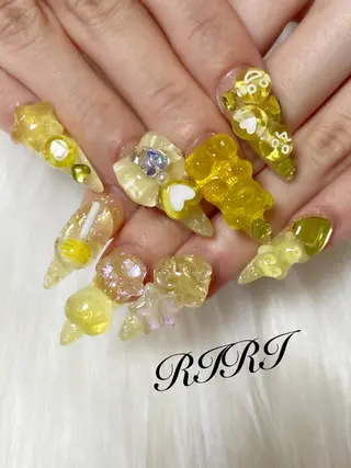 ネイル riri オーナーのネイルデザイン