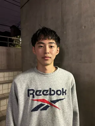 カラー パーマ メンズ 暗髪🐈‍⬛艶髪☔︎ 愛弥のヘアスタイル