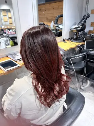 ロング カラー ✨透明感カラー✨ 艶髪🫧Yumaのヘアスタイル