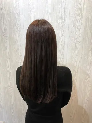 セミロング カラー TELA HAIR 守谷のヘアスタイル