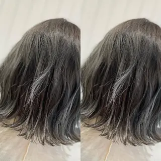 ミディアム カラー Snaly カラー特化ページのヘアスタイル