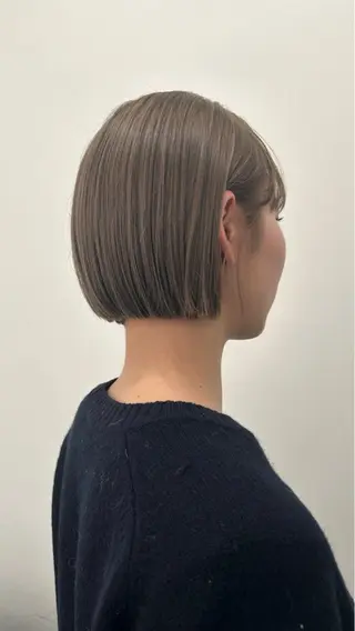 ミディアム パーマ/艶カラー/ Rukiaのヘアスタイル