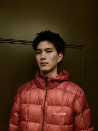 ミディアム 窪田 力也のヘアスタイル