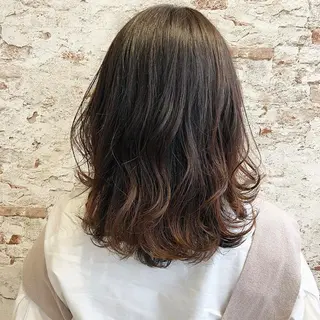セミロング 🫧髪質改善艶カラー _マエダ 🫧のヘアスタイル