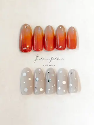 ネイル ジョリフィーユ 中出のネイルデザイン