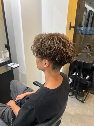 カラー パーマ メンズ fifth PARK所属・fifth PARK HIN★T★のヘアスタイル