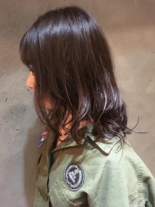 ミディアム カラー 鎌田卓也/髪質改善 /透明感カラーのヘアスタイル