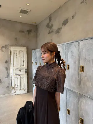 ヘアアレンジ なかやま れいかのヘアスタイル