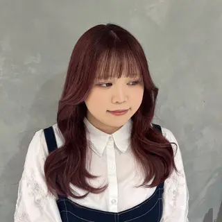 ミディアム ハイトーン/心斎橋 🌙イツキのヘアスタイル