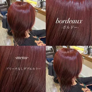 ミディアム 🎀ハイトーン/ 艶カラー/夕月🎀のヘアスタイル